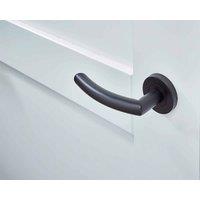 LPD Ironmongery Phoenix Matt Black Privacy Handle Hardware Pack Internal Hardware D7.2 xW13 xH5.4cm