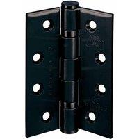 LPD Matt Black 4 Inch Hinge Internal Hardware D6 xW16 xH23cm