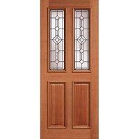 LPD Doors LPD (W) 30 inch Hardwood Derby Glazed 2L Leaded External Door