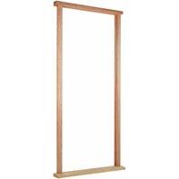 LPD Door Frame & Cill External Hardwood External Door Accessory D4 xW81.3 xH203cm