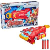 Nerf Marvel Avengers Mech Strike Iron Man Strikeshot Gauntlet, Yellow
