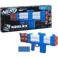 Nerf Roblox Arsenal: Pulse Laser Motorized Dart Blaster with 10 Nerf Darts, Blue