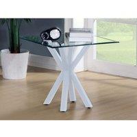 Langley Gloss Lamp Table White