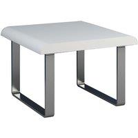 Newline White High Gloss Lamp Table, White