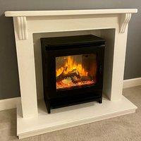 Suncrest 2kW Ashby Stove Electric Suite, White