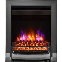 Be Modern 2kW Ember 16" Electric Inset Fire - Black Nickel, Black