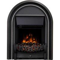 Be Modern 2kW Abbey 16" Arched Inset Electric Fire - Black, Black