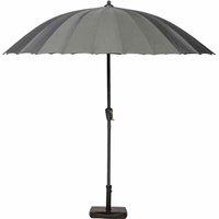 Royalcraft 2.7m Crank and Tilt Shanghai Parasol - Grey