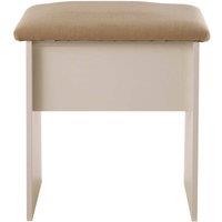 Ready Assembled Flora Stool Cream, Cream