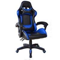 Groundlevel Gaming Chair - Blue, Blue