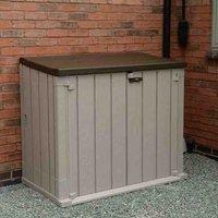 Forest Garden Large 842L Garden Storage Box, Grey
