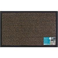 JVL Commodore Barrier Mat 40x60cm - Brown, Brown