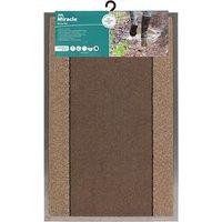 JVL Miracle Barrier Mat, 60x90cm - Brown, Brown