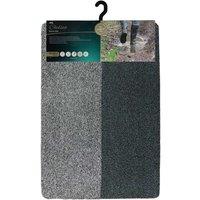 JVL Chelsea Mat, 60x90cm - Grey, Grey