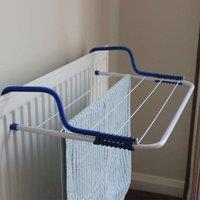 JVL Home and Dry Radiator Airer, 3M - White, White