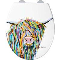 Croydex Angus McCoo Toilet Seat - White