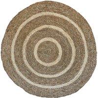 Ivyline Seagrass Christmas Tree Mat Spiral 120cm, Brown