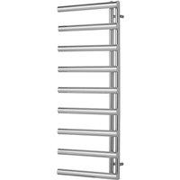 Towelrads Mayfair Designer Towel Radiator, H795mm x W500mm - Chrome, Silver