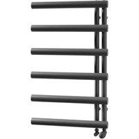 Towelrads Mayfair Designer Towel Radiator, 795x500mm - Anthracite, Black
