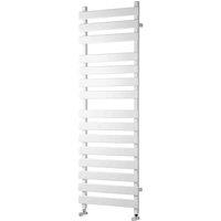 Towelrads Iridio Designer Towel Radiator, 800x500mm - White, White