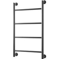 Towelrads Ballymore Designer Towel Radiator, 900x530mm - Black, Black