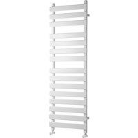Towelrads Perlo Designer Towel Radiator, 1500x500mm - White, White