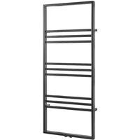 Towelrads Boxford Designer Towel Radiator, 1200x500mm - Black, Black