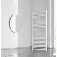 Towelrads Richmond Straight Non-Thermostatic Electric Towel Radiator 691x450mm - White, White