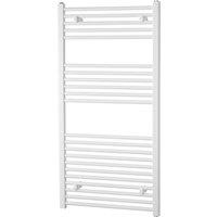 Towelrads Richmond Straight Non-Thermostatic Electric Towel Radiator 691x600mm - White, White