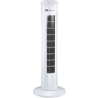 PureMate 31-inch Oscillating Tower Fan with Aroma Function - White
