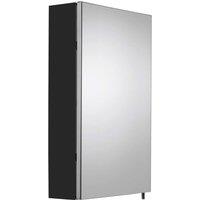 Croydex Dawley Single Door Cabinet - Black, Black