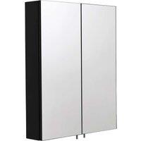 Croydex Dawley Double Door Cabinet - Black, Black