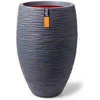 Capi Europe Vase Deluxe Rib NL 40x60 - Black, Black