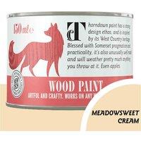 Thorndown Wood Paint 150ml - Meadowsweet Cream, Cream