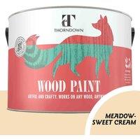 Thorndown Wood Paint 2.5L - Meadowsweet Cream, Cream