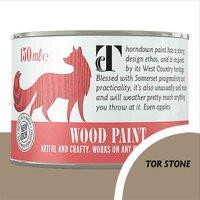 Thorndown Wood Paint 150 ml - Tor Stone, Brown