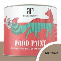 Thorndown Wood Paint 750 ml - Tor Stone, Brown