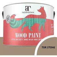 Thorndown Wood Paint 2.5L - Tor Stone, Brown