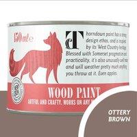 Thorndown Wood Paint 150 ml - Ottery Brown, Brown