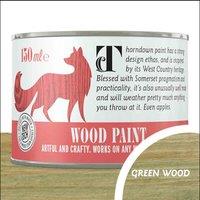 Thorndown Wood Paint 150 ml - Greenwood, Green