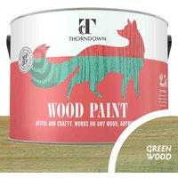 Thorndown Wood Paint 2.5L - Greenwood, Green