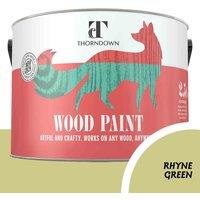 Thorndown Wood Paint 2.5L - Rhyne Green, Green
