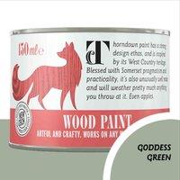 Thorndown Wood Paint 150ml - Goddess Green, Green