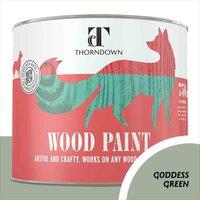 Thorndown Wood Paint 750ml - Goddess Green, Green