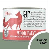 Thorndown Wood Paint 150ml - Bullrush Green, Green