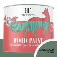 Thorndown Wood Paint 750ml - Marshland Green, Green