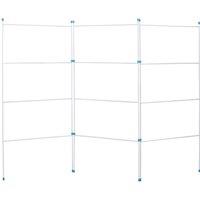 Home Vida 3 Fold Airer - White, White