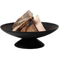 Fancy Flames Round Cast Iron Fire Bowl, Black