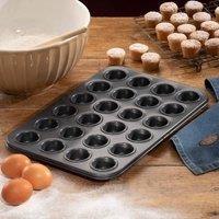 Hairy Bikers 24 Cup Mini Muffin Pan - Blue, Blue