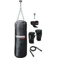Urban Fight Punch Bag Kit, Black